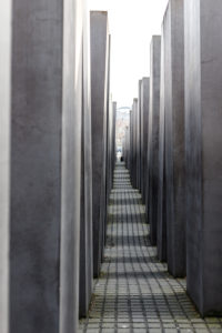 Memorial to the Murdered Jews Europe - Memorial to the Genocide in Berlin - Editorial use only. Memorial to the Murdered Jews Europe - Memorial to the Genocide in Berlin - Editorial use only.